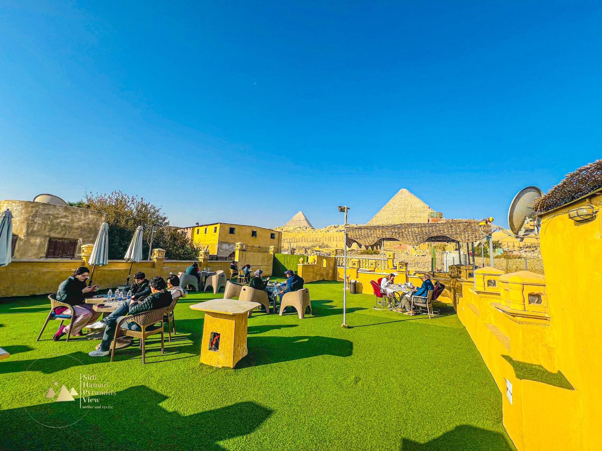 Отель Sidi Hamad Pyramids View Kafrat al Jabal Экстерьер фото